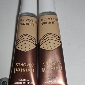2Bath & Body Works Toasted S'mores Lip Gloss Set